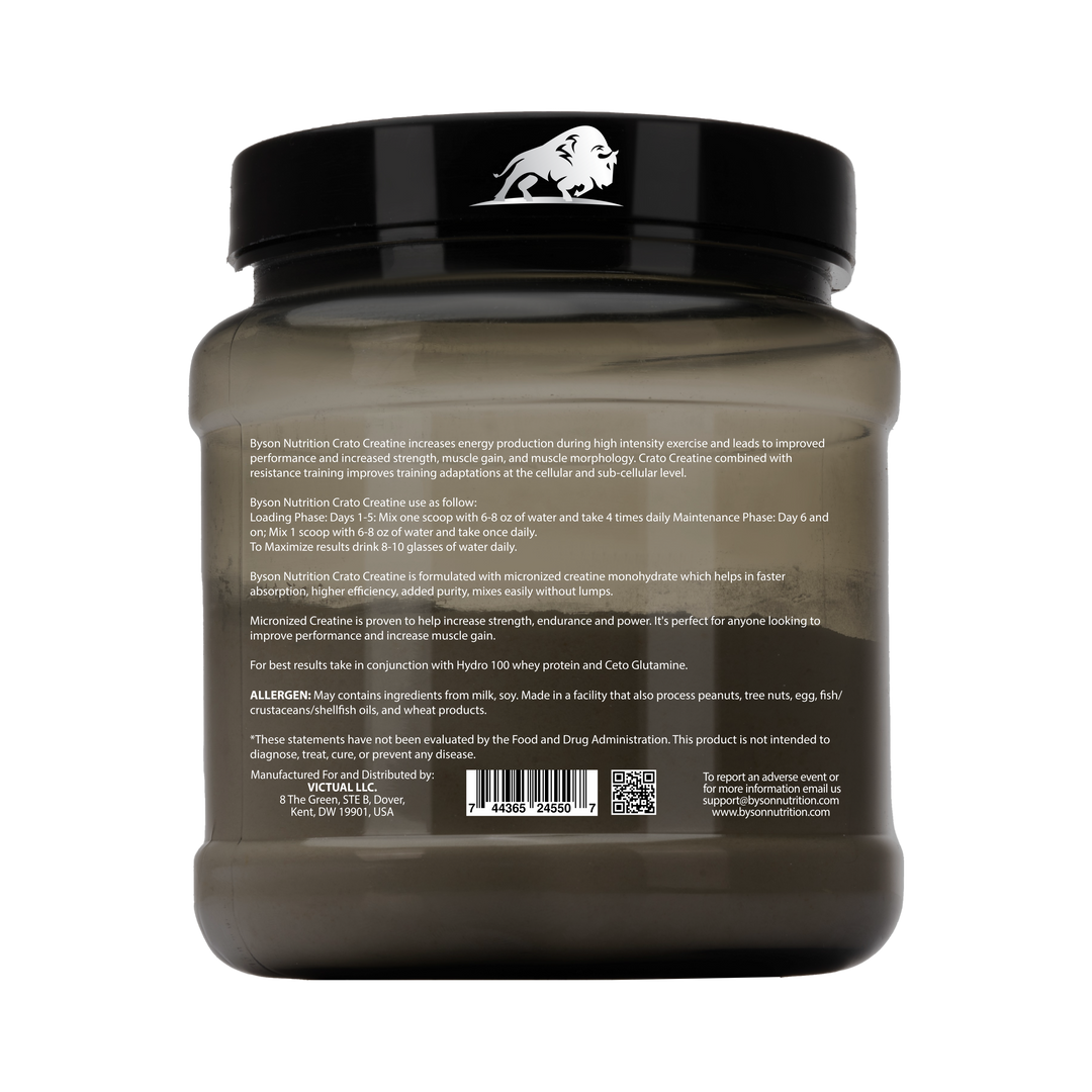 Crato Creatine Monohydrate - 100% Micronized