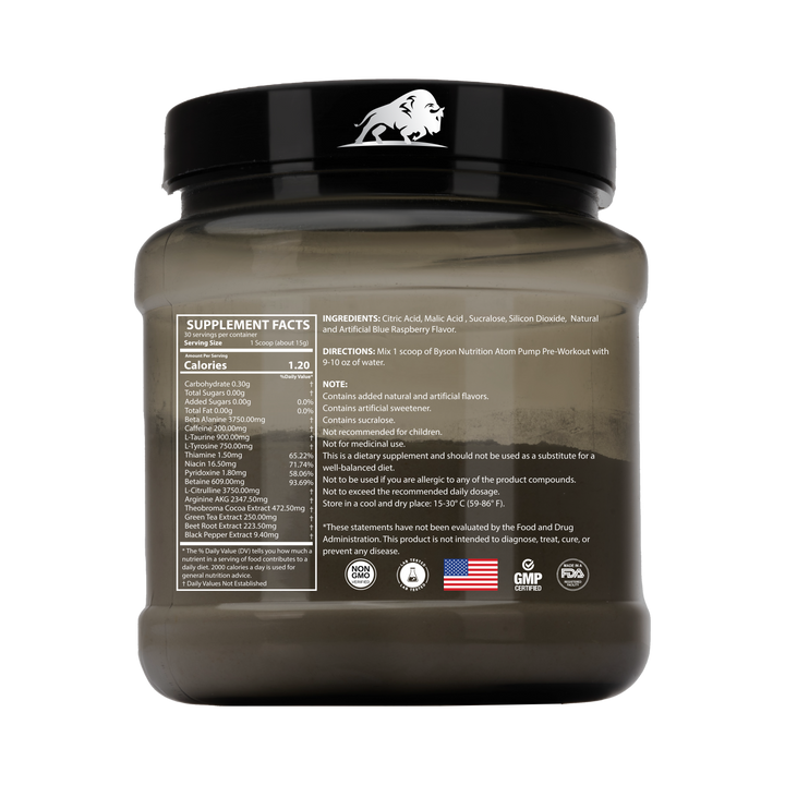 Atom Pump - Pre-workout Formula